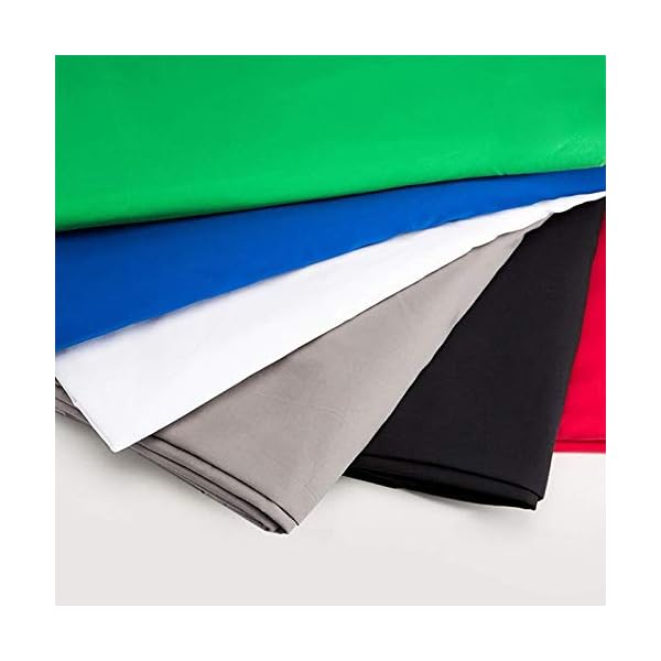 Fotostudio-Hintergrund aus Baumwolle, für Fernsehproduktion für Portraitfotografie (Größe: 3 x 6 m; Farbe: rot) – Bild 5