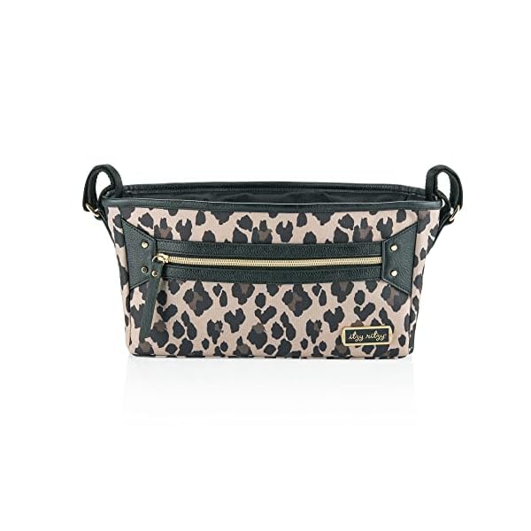 Itzy Ritzy Verstellbarer Kinderwagen-Organizer mit zwei integrierten Taschen, Fronttasche mit Reißverschluss und… – Bild 7