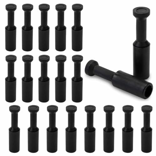 Wjelet 20 tappi pneumatici, 6 mm, tappi ciechi in resina PBT, connettore per tubi flessibili e raccordi ad aria compressa