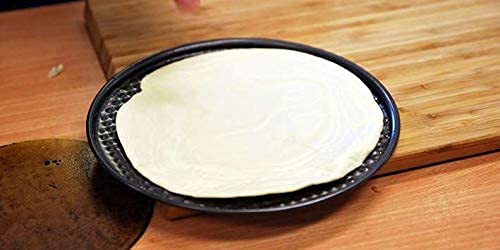 Image of Plastic roti chapati Plate Sandwich Bread Plate Many Purpose for Kitchen,10.5 inch,Blue