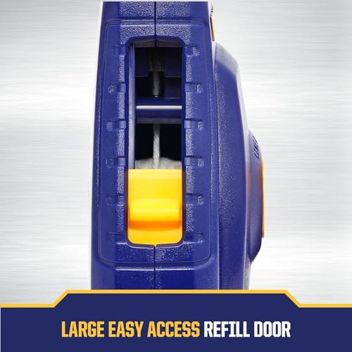 Irwin Jogo de Carretel de Linha Speedline e Giz Azul, Ideal para Marcação Rápida e Precisa, Modelo I