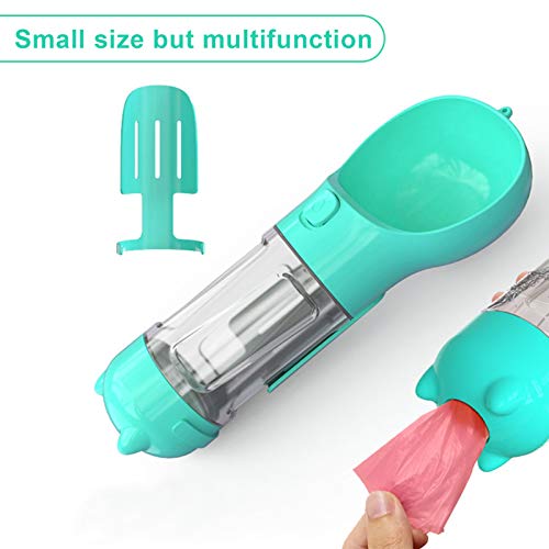 Tigela para garrafa de água para cachorro Pet ao ar livre com dispensador de água para filhotes de c