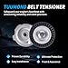 TUUMOND 89319 Belt Tensioner Pulley Assembly Fit for Chrysler PT Cruiser 2001-2010 (Location:Air Conditioning and Power Steering), Dodge Neon SRT-4 2003-2005 [For L4 2.4L]