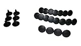 Au-ve-co Mazda Miata MX5 3 6 RX8 Carpet Trim Fastener Clip Button G03268865A00 (25) - Black Industrial Metal Clip for Automotive Interior Trim Installation