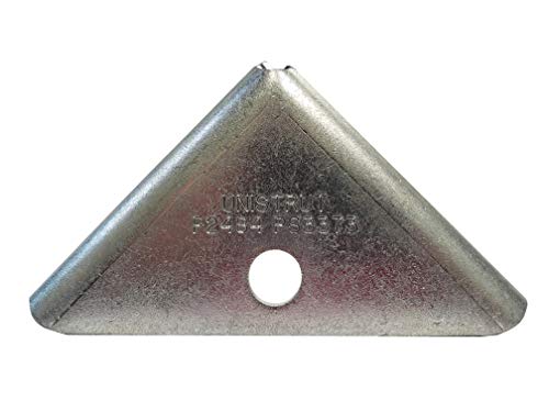 Genuine Unistrut P2484-Eg 7 Hole 90 Degree Gusseted Angle Connector Bracket For All 1-5/8 #TOP3