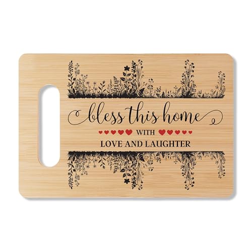 Bless This Home Bamboo Board