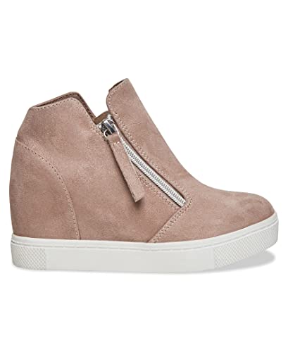 Steve Madden Girls Shoes Girls Caliber Sneaker, Taupe, 4 Big Kid #TOP5
