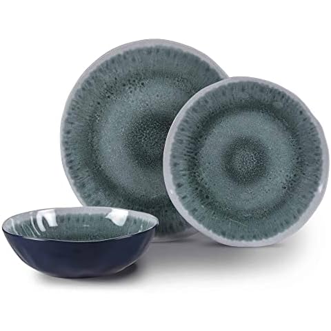 Kampa Agean Melamine 12 Piece Picnic Set Cover