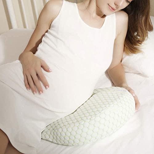 Lacomfy Pregnancy Pillow For Side Sleeper Double Wedge Maternity Pillow With Belly, Waist & Back Support,Additional Stick Pillow Detachable Pillowcase Easy To Clean, Machine Washable, Green #TOP6