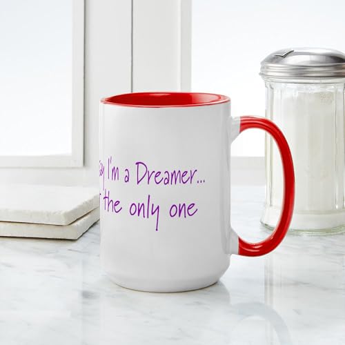 Taza de Cerámica 15 oz con Diseño Imagine Peace Sign miniatura 4