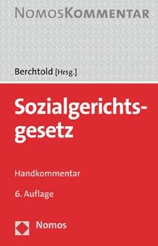 Hardcover Sozialgerichtsgesetz: Handkommentar [German] Book
