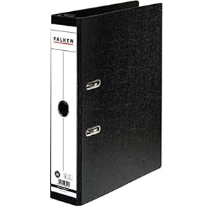 Falken Hängeordner Hartpappe A4 Schwarz 8cm