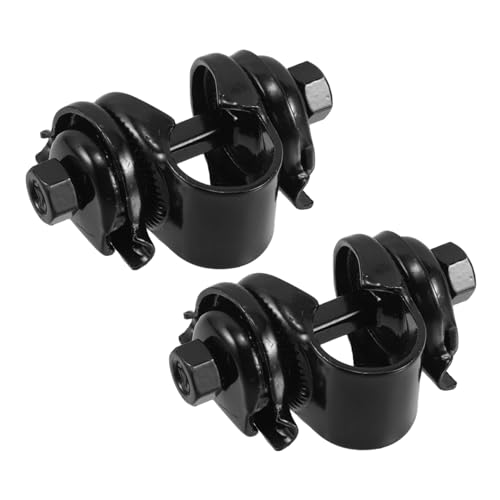 POPETPOP Bike Seatpost Clamp Mounting Buckle Exercise Bike Seat Adapter Versatile Saddle Clamp for City and Mountain Biking