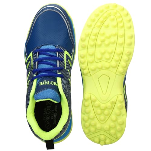 Image of PRO KVH Plus 2.0 Cricket Shoes for Men's - Fast Strap Rubber Spikes, Lightweight,Performance, Comfort, and Durability Shoe for All-Round Performance