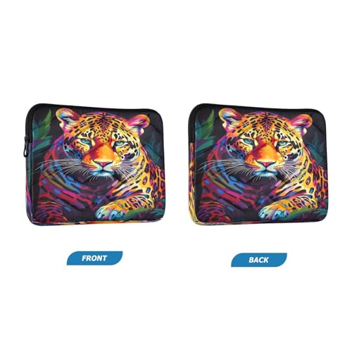 Funda Floral Leopardo para Laptop 13-14 Pulgadas miniatura 2