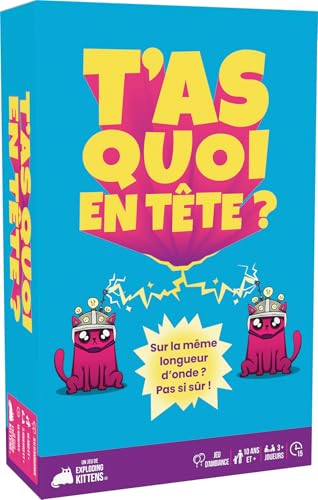 Jeu d’ambiance Asmodee T’as quoi en tête ? - vue 2