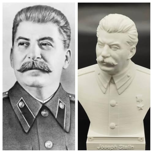 Estatua busto Joseph Stalin 4 in H x 2.5 W x 2 D miniatura 6