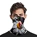 Ladybug on Daisy Flower Face Covers Exquisite Breathable Bandana Face Mask Scarf Soft Dust-proof Windproof Neck Gaiter Fashion Winter Neck Warmer Gator Scarf for Adult Face Shield