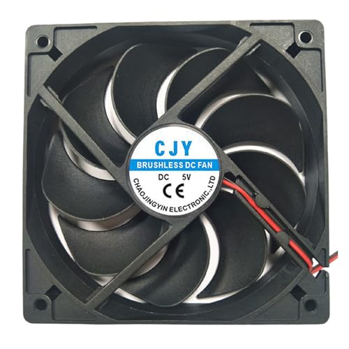 KAHDGSS 120x120x25 Mm 5V/12V/24V Ventilador De Enfriamiento Portable para Enrutador del Receptor De Chasis Componente Gabinete Gabinete