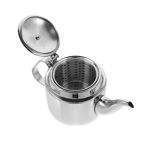 WATIIFUFU Filterteekanne Aus Ergonomischer Griff Teezubehör Für Und Büro Hitzebeständige Für Tee Und Wasser