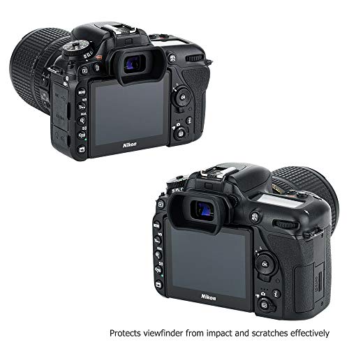 image for Kiwifotos Long Soft Viewfinder Eyecup Eyepiece for Nikon D750 D780 D61