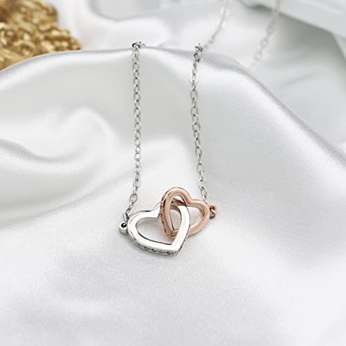 Sereney Daughter Necklace From Mom And Dad，Mom Daughter Necklace As Daughter Birthday Gifts From Mom, Father Mother To Adult Daughter Mothers Day Graduation Gifts Ideas Daughter Jewelry From Dad #TOP3