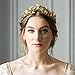 JAKAWIN Greek Goddess Headband Accessories Gold Leaf Crown for Women HG001 (Gold)