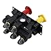 802804 MV3 Dash Air Brake Trailer Parking Control Valve for Truck Compatible with Freightliner Cascadia Replacing Part Numbers 802804, 5018303, S26186