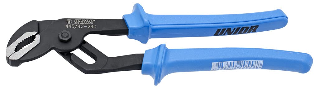 Tenacilla de apertura múltiple Unior 620558 de cremallera de 240 mm 445/4G