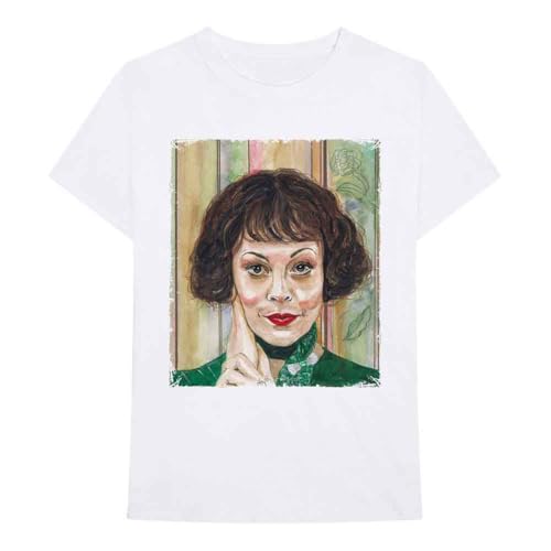 Peaky Blinders Polly Painting Official Tee T-Shirt Mens Unisex (Large) White