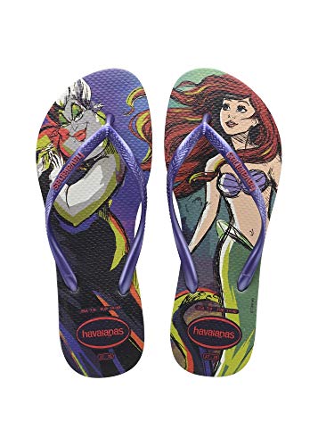 Chinelo Slim Villains, Havaianas, Feminino, Preto, 39/40