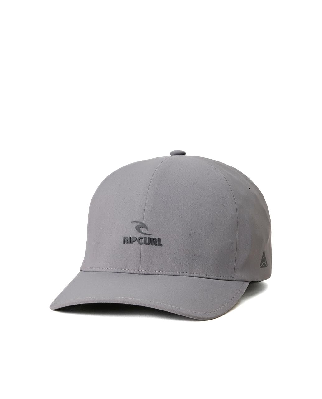 Rip Curl Men's Grey 261 Vaporcool Flexfit Baseball Hat Cap, Xl