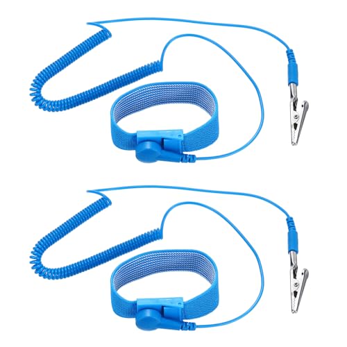 Bracelet antistatique ESD évite les décharges sur composants électroniques