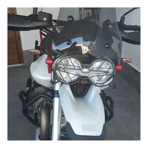 Maille protection phare Moto Guzzi V85TT calandre capot pliable 2019-2024
