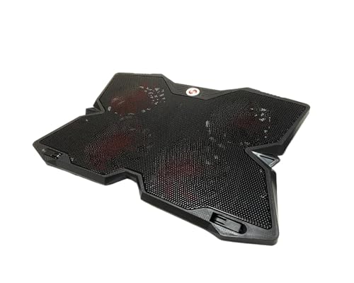 Base refrigerante para notebook con tres ventiladores ajustable miniatura 1