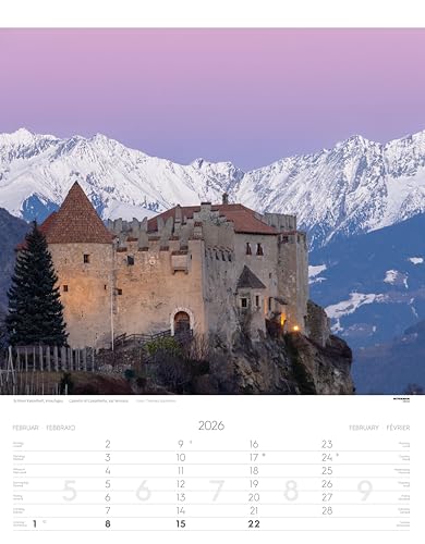 SüDtirol. Alto Adige. Calendario Grande 2026: Alto Adige - South Tyrol - 3