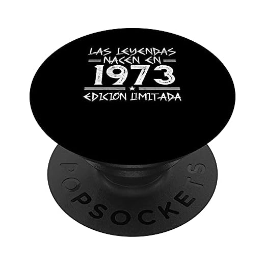 Las Leyendas nacen en 1973 - 49 años Cumpleaños Regalo de 49 PopSockets PopGrip Intercambiable
