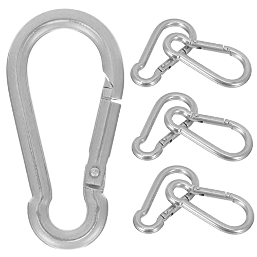 CORHAD Carabiner Hanging Hook Stainless Steel Buckle Climbing Lock Buckle for Daily Use and Outdoor Activities