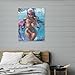 Hjjkbfdr Swimming Pool Sexy Hot Girl Posters Anime Figures Adult Canvas Art Posters Home Bar Kitchen Coffee Man Cave Garage Wall Decor Art Frameless 12x16inch