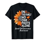 Basal Cell Carcinoma Awareness Support Basal Cell Carcinoma T-Shirt