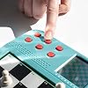 Electronic Chess Set for Kids & Adults- Grandmaster Game w Smart Computer Teaching Coach, 100 Preset Lessons Beginner to Expert - 12 Modes, 30 Skill Levels, Why? Button, + 8 Bonus Games Inc Checkers