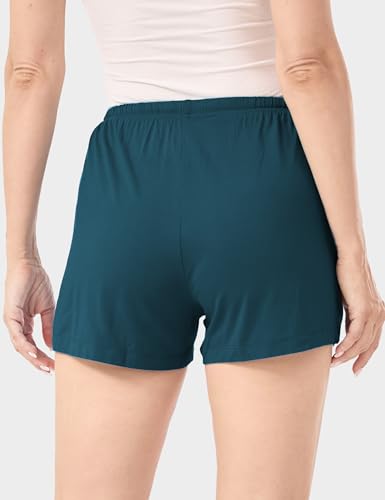Image of GYS Women's Bamboo Viscose Cooling High Waisted Pajama Shorts