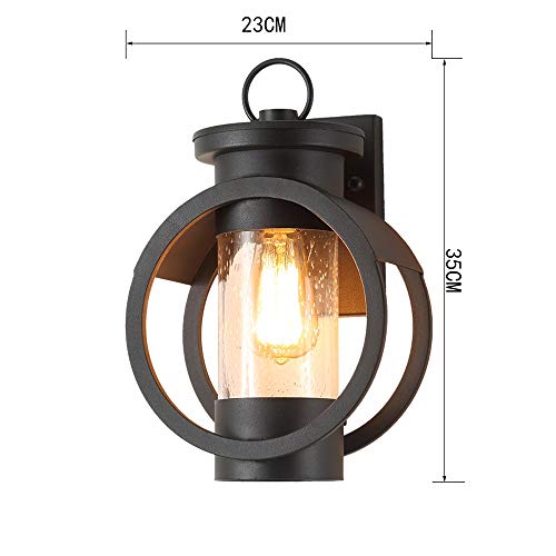 Lumière murale extérieur créative pour illuminer votre terrasse
