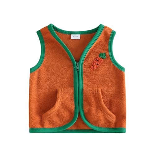 Image of Toddler Baby Girl Boys Sleeveless Fleece Plush Vest Sherpa Waistcoat