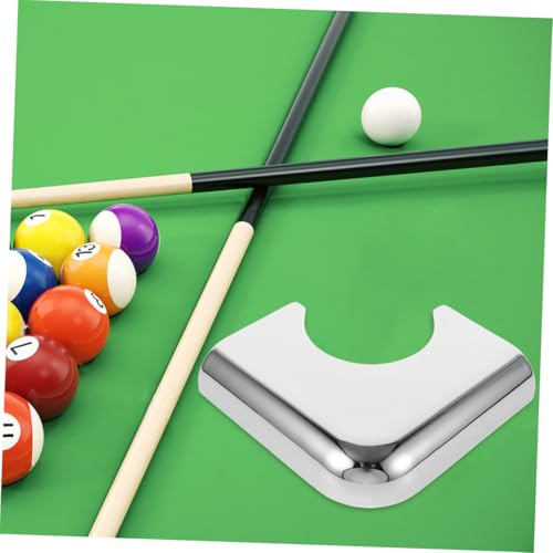 Protection d'angle table de billard en métal argenté durable - 4