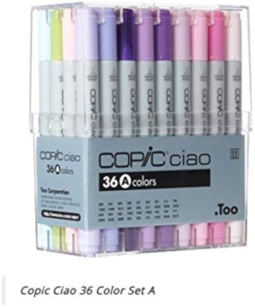 Amazon | Copic Ciao Marker Set 36A Color by Copic | アートマーカー