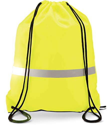 SAC À DOS AVEC CORDELETTES - Fluorescent Yellow, One Size
