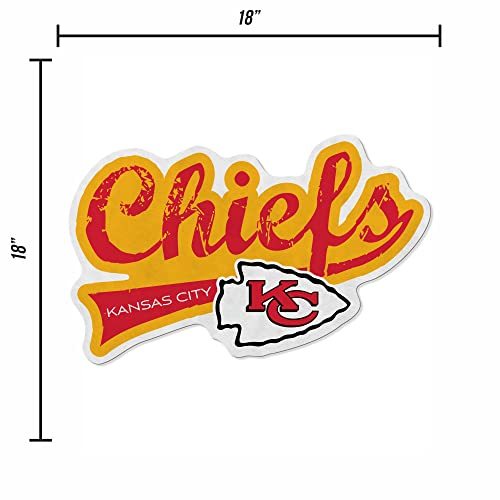 rico industries nfl football distressed shape cut pennant - home and living room dcor - soft felt ez to hang