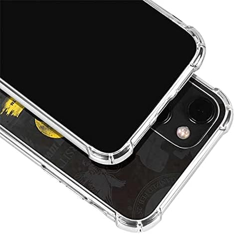 Skinit Clear Phone Case Compatible with iPhone 13 - Officially Licensed University of Iowa Hawkeyes Distressed Logo Design