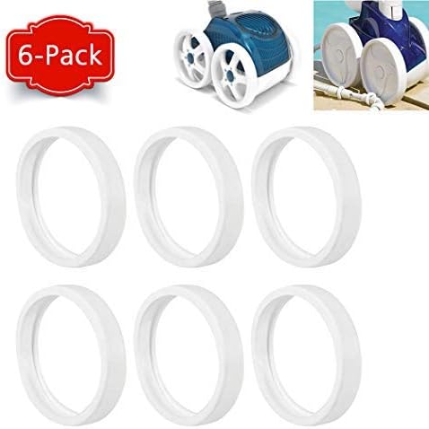 AR-PRO (6-Pack) The Exact Pool Cleaner Tire Replacement - Compatible with Polaris 180, 280, 360, 380, C10 and C-10 | Made of Premium, Heavy Duty Rubber - Improving The Parts Life Cycle by 50%